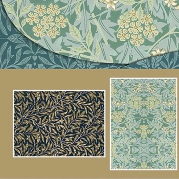 New William Morris Jasmine 20 pc Notecard Collection Set - Picture 2 of 3